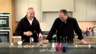 How to make a frappé coffee using an aerolatte milk frother [upl. by Amron139]