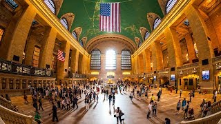 Walking Tour of Grand Central Terminal — New York City 【4K】🇺🇸 [upl. by Zucker]