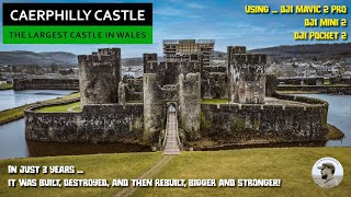 Caerphilly Castle  The Largest in Wales 2nd in Britain [upl. by Assenna]