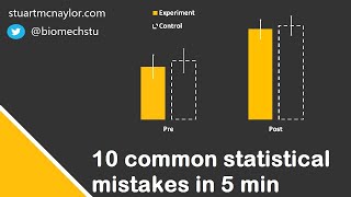 Ten Statistical Mistakes in 5 Min [upl. by Ervine]