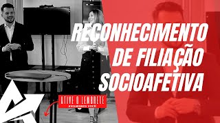 DIREITO DE FAMÍLIA Reconhecimento de filiação socioafetiva [upl. by Ursola811]