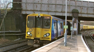 Half an Hour at 216  Birkenhead North Station 1022017  Class 507 508 terminus [upl. by Kramnhoj761]