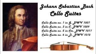 Johann Sebastian Bach  Cello suites in 432 Hz great for reading or studying [upl. by Elana]